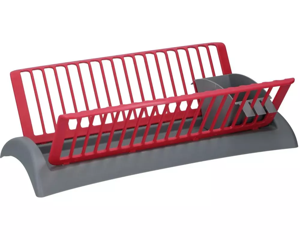 alpina Abtropfgestell Rot/Grau