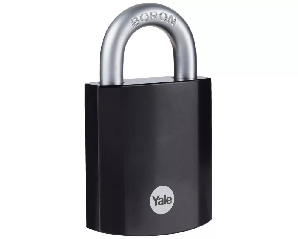 Yale Vorhängeschloss Y90SB 45/29 Schwarz Stahl