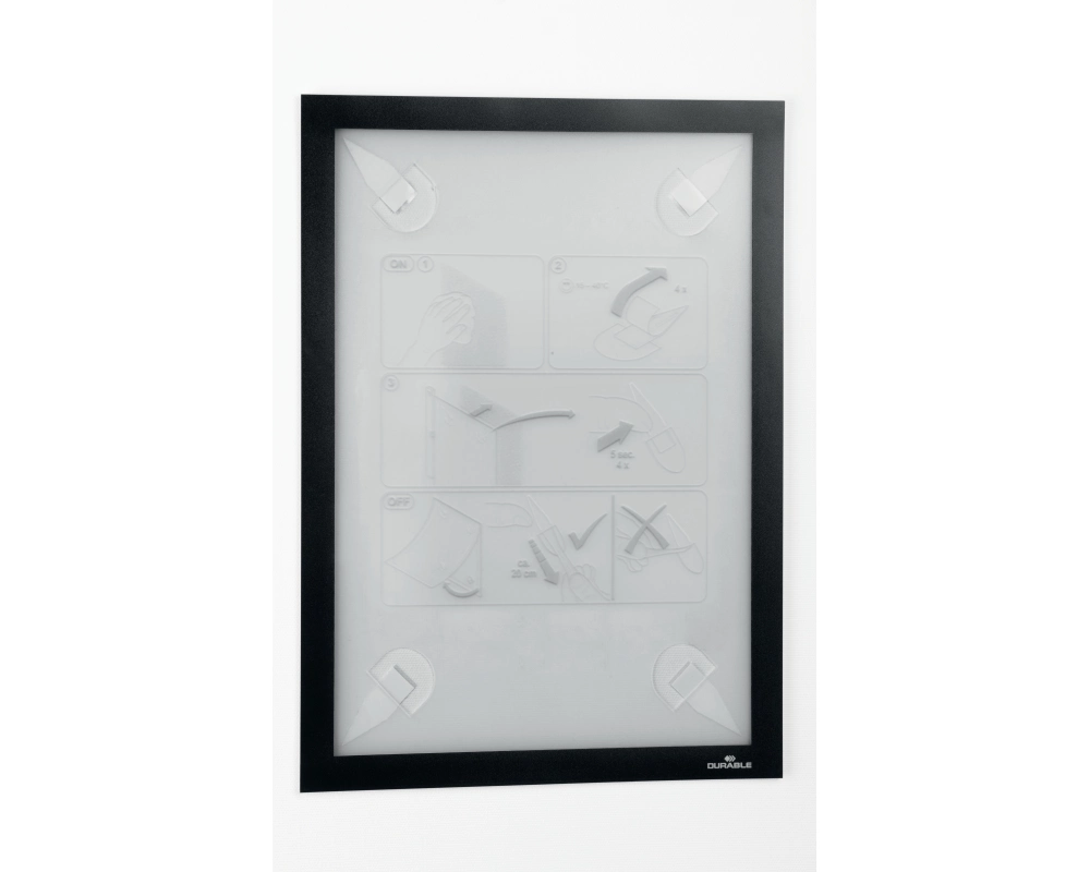 DURABLE Duraframe Wallpaper A4 484301 schwarz