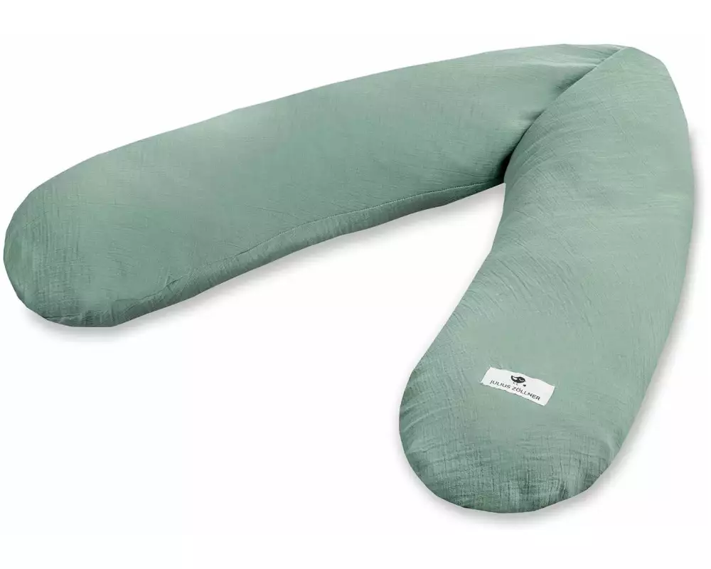 Julius Zöllner Stillkissen Musselin Grün 190 cm