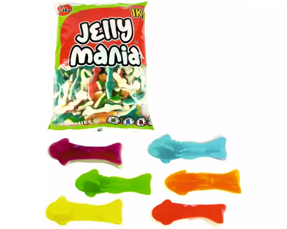 Jake Jellymania Sharks halal 1000 g
