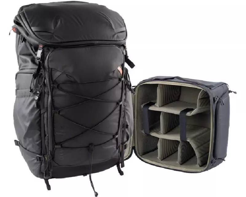 PGYTECH Fotorucksack OnePro Flex + Camera Insert M 40 L, Space Black