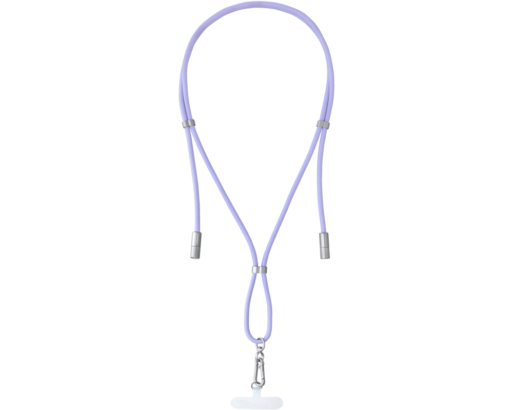 INTENSO Phone Lanyard Charg.Data Cable 7991003 2x USB-C, up to 1.65m purple