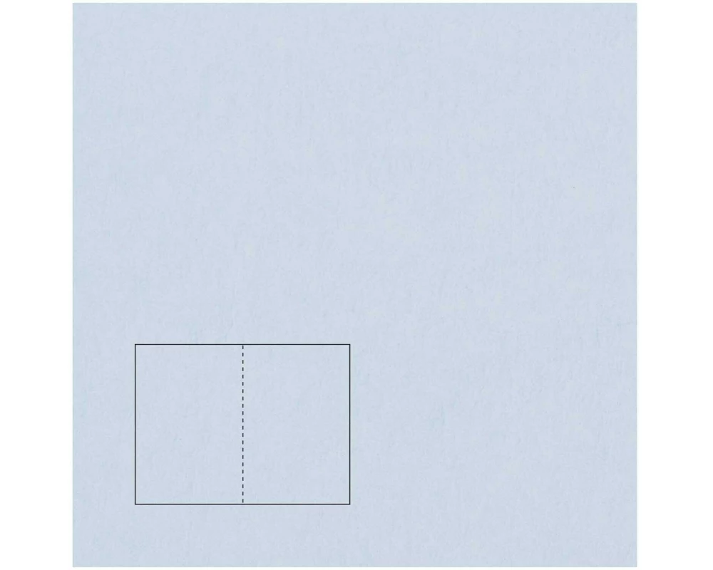 Rico Design Paper Poetry Essentials Klappkarte A5, Hellblau