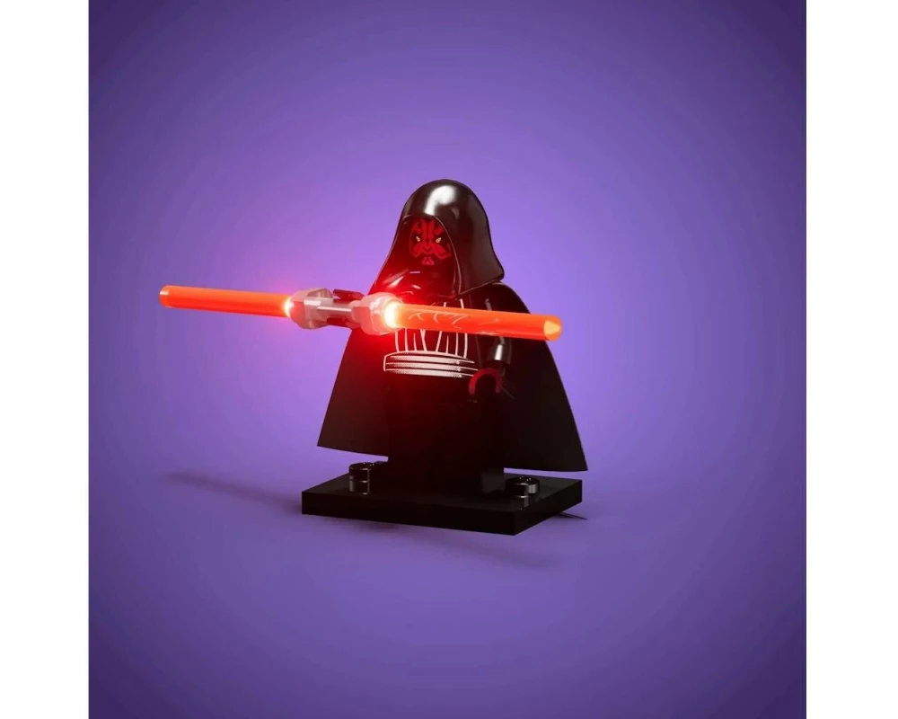Light My Bricks 2.0 Astro LED – Darth Maul Lichtschwert mit 30 cm Flachkabel