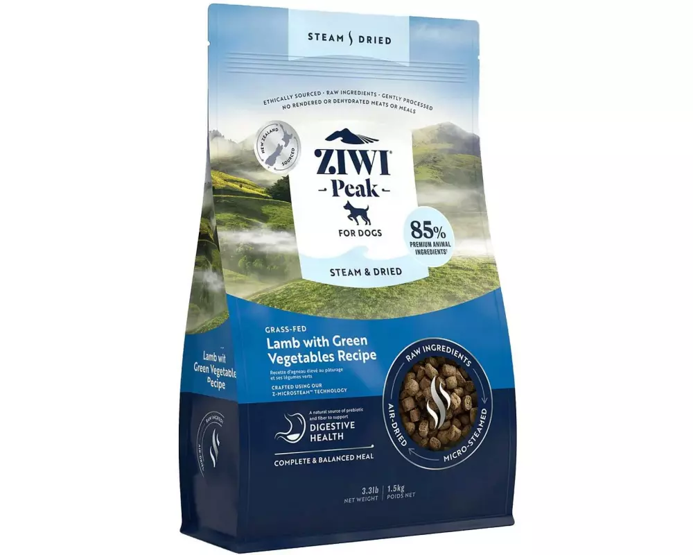ZIWI Peak Trockenfutter Lamm und Gemüse luftgetrocknet 1.5 kg