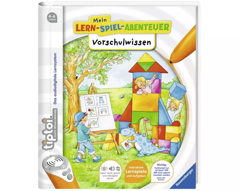 tiptoi Lernbuch Vorschulwissen
