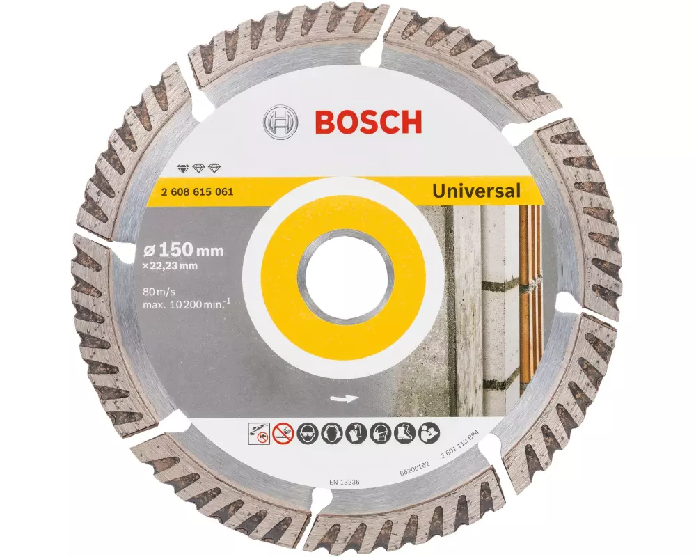 Bosch Professional Diamanttrennscheibe Standard for Universal, 150 mm