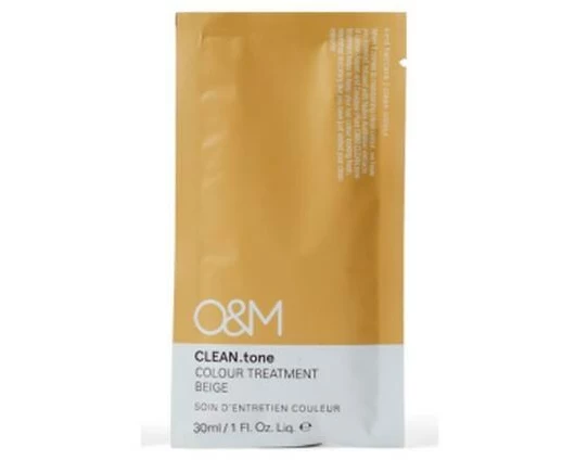 O & M Clean.tone Beige Colour Treatment Sachet 30 ml