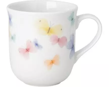 Hutschenreuther Universaltasse Frühlingsgrüsse Schmetterlinge 400 ml