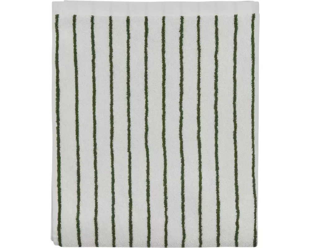 OYOY Badetuch Raita 100 x 150 cm, Alt Weiss/Grün