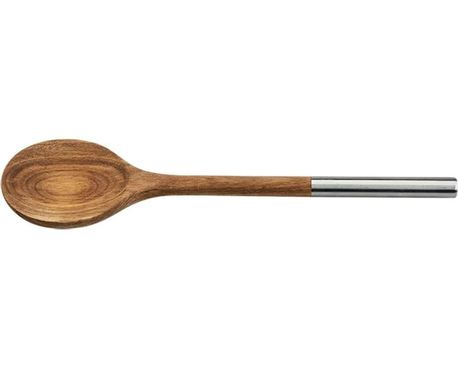 Kesper Kochlöffel Rund Akazienholz mit Edelstahl-Griff 30 cm