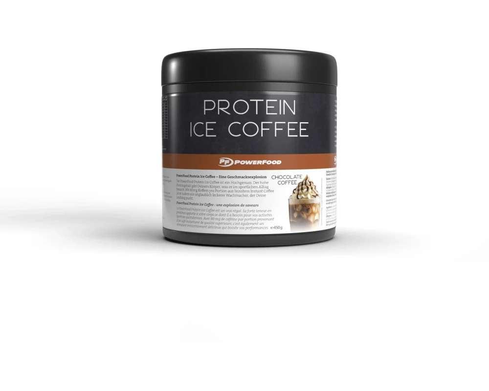 PowerFood One Protein Ice Coffee Dose 450g, Chocolate Coffee