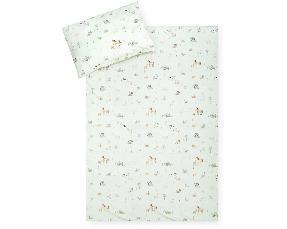 Julius Zöllner Kinderbettwäsche Farm 100/135+40/60 cm