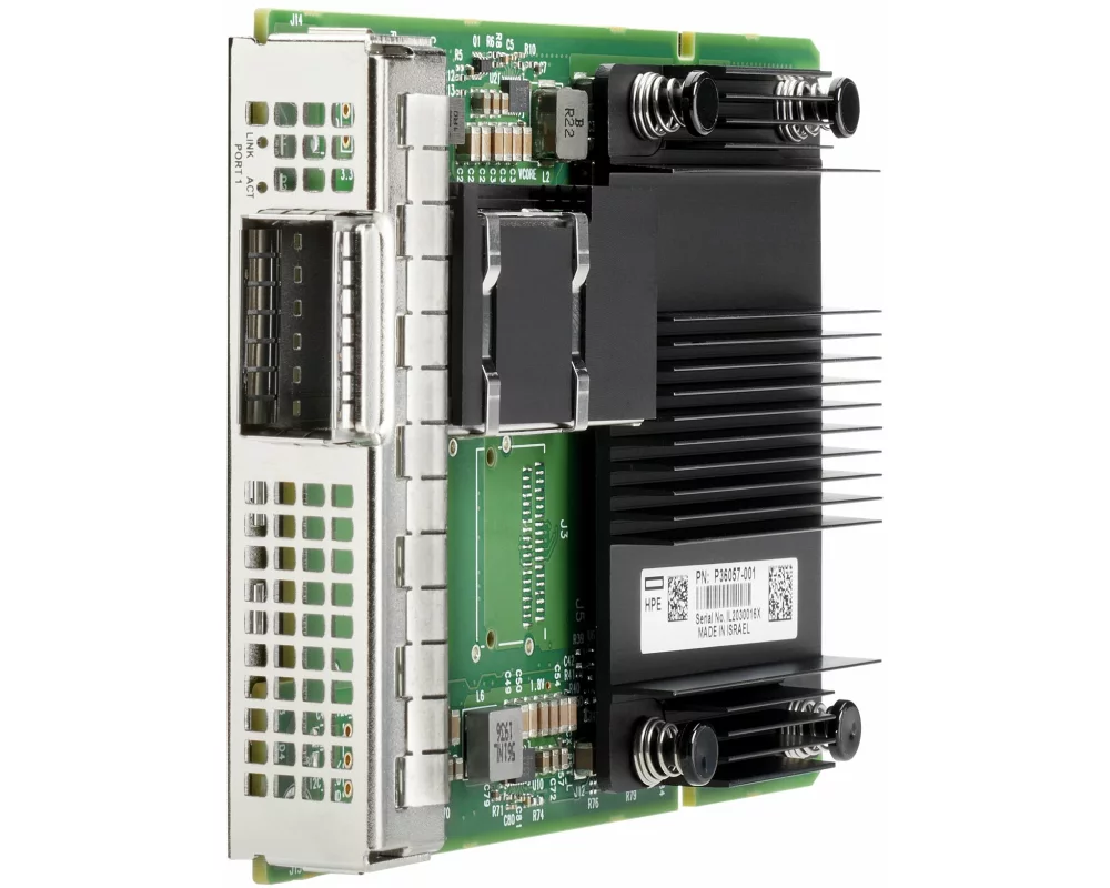 HPE InfiniBand, HDR/Ethernet, 200Gb, 1-port, QSFP56, PCIe4, x16, OCP3, MCX653435A-HDAI, Adapter