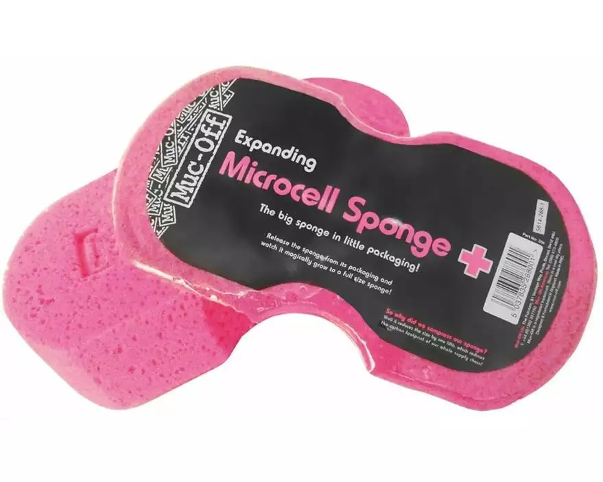 Muc-Off Reinigungsbürste Expanding Sponge Pink