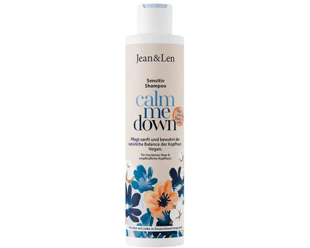Jean & Len Shampoo Sensitive Hafermilch/Baumwolle 300 ml