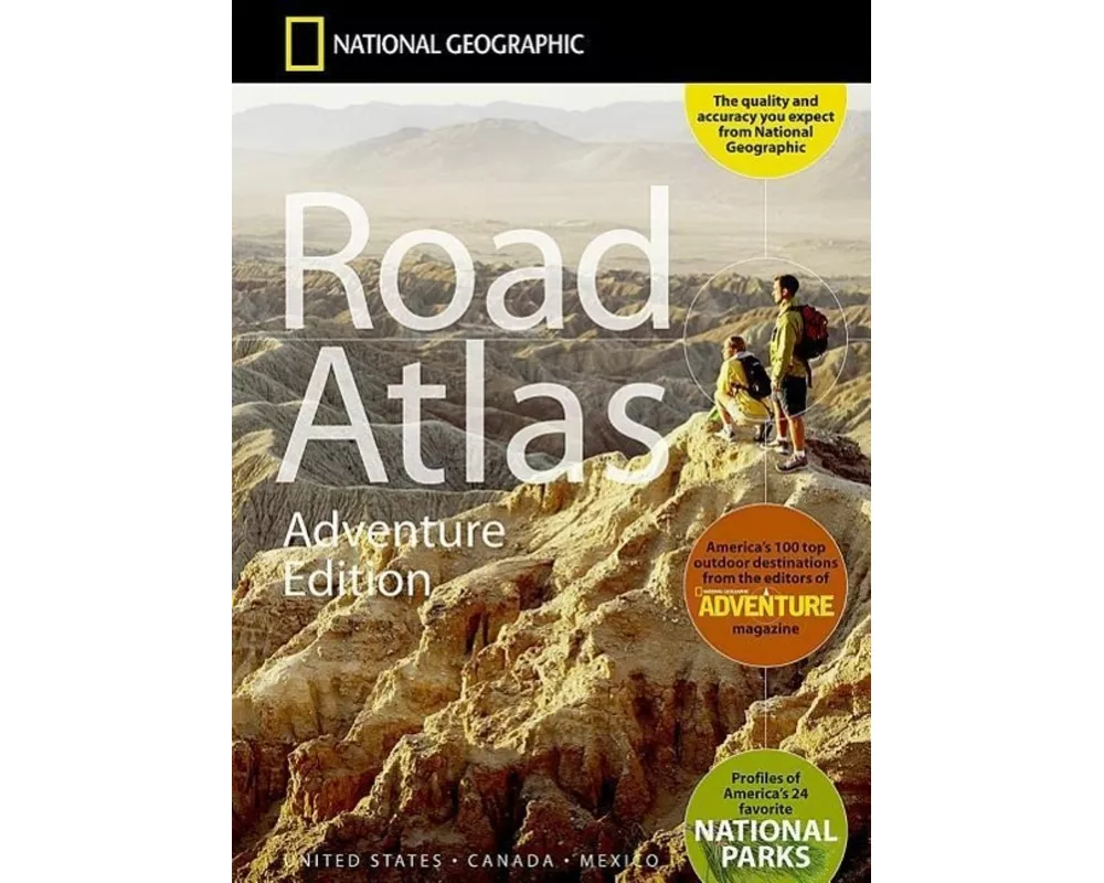 National Geographic Road Atlas 2026: Adventure Edition [United States, Canada, Mexico]