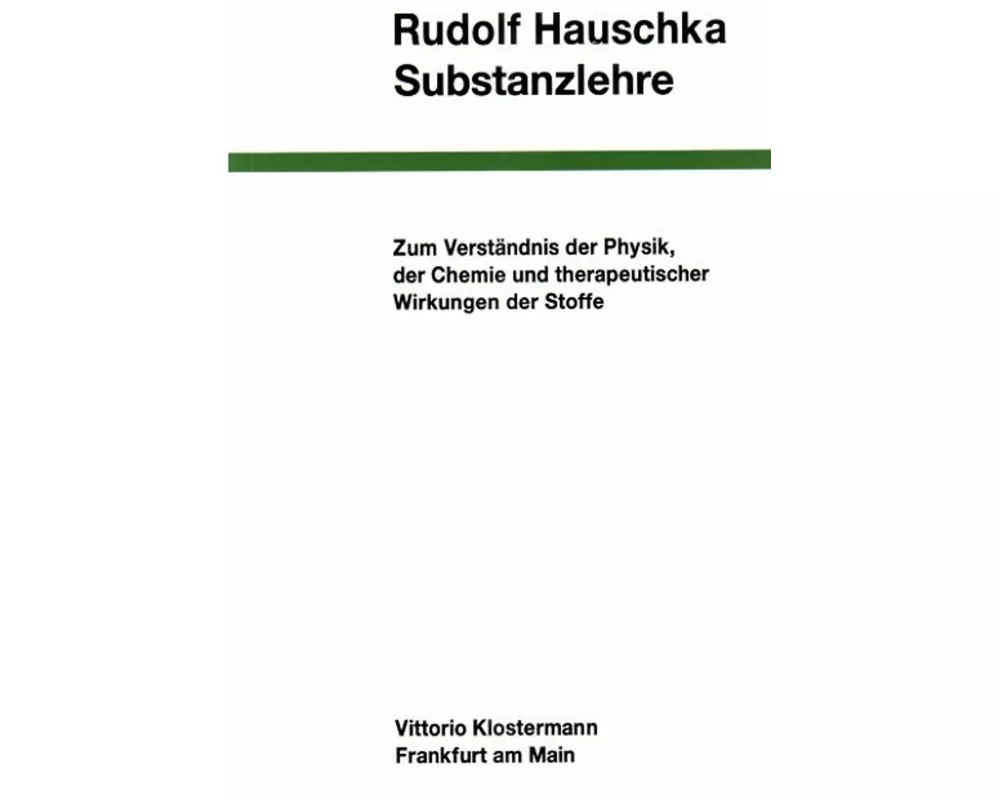 Substanzlehre