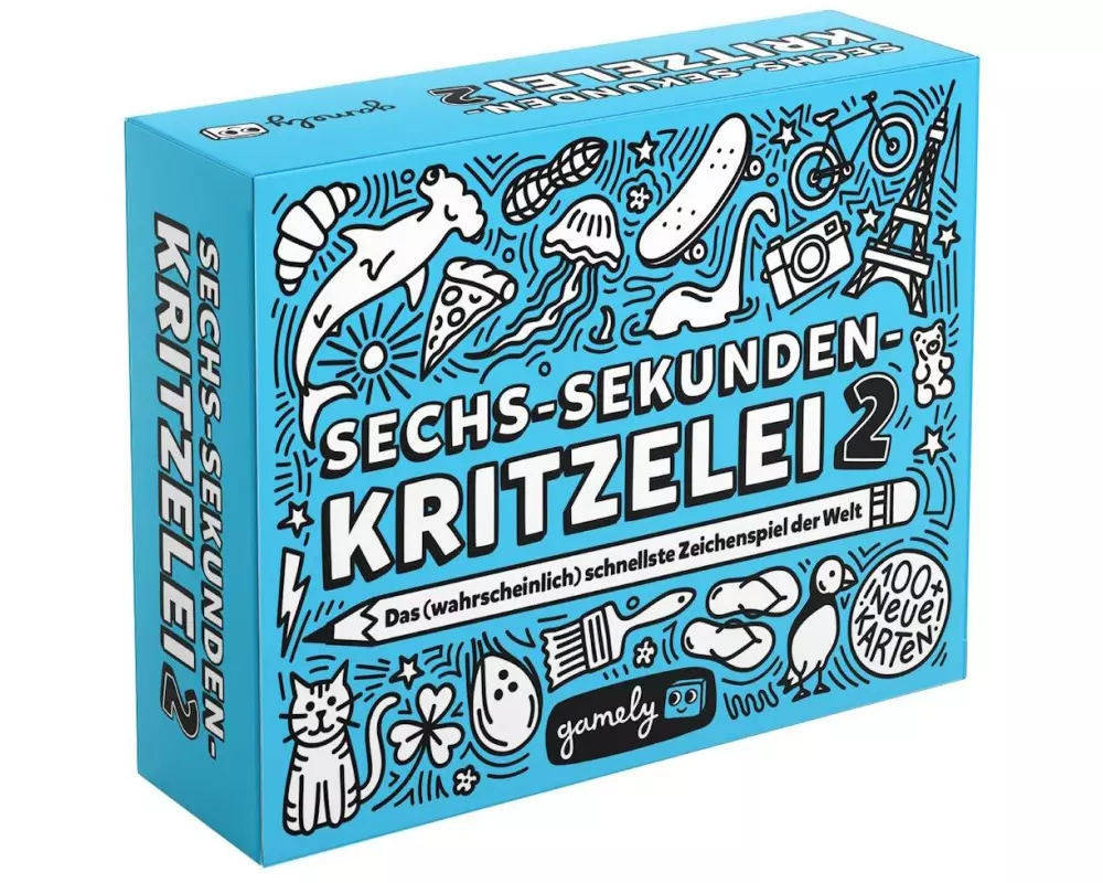 gamely Familienspiel Sechs-Sekunden-Kritzelei 2