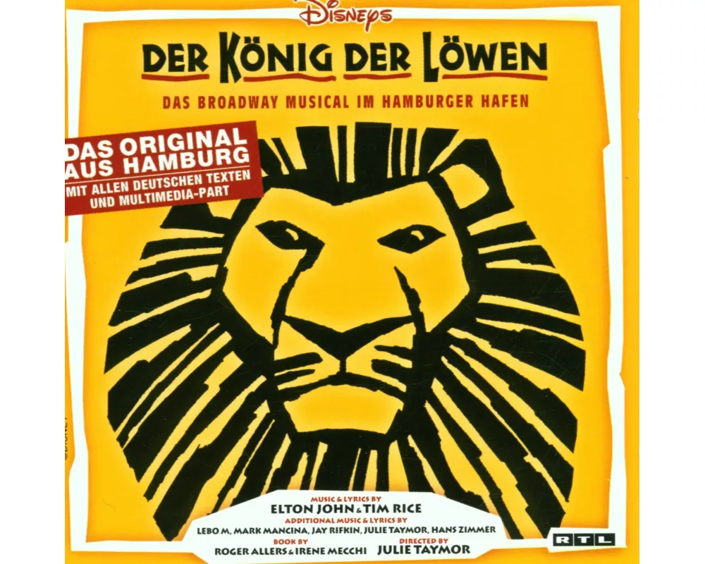 Der König der Löwen. Original Soundtrack