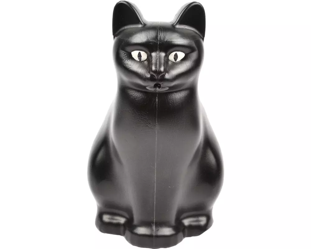 Esschert Design Giesskanne Katze Schwarz