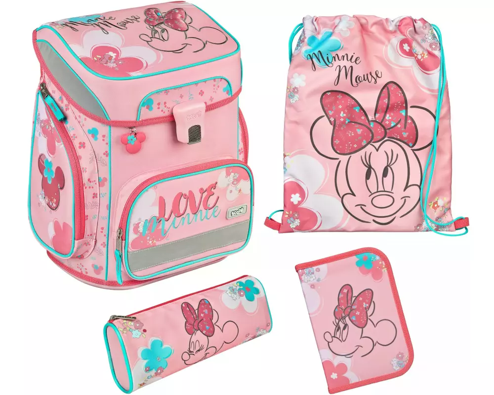 Scooli Schulthek-Set Disney Minnie Mouse 5-teilig