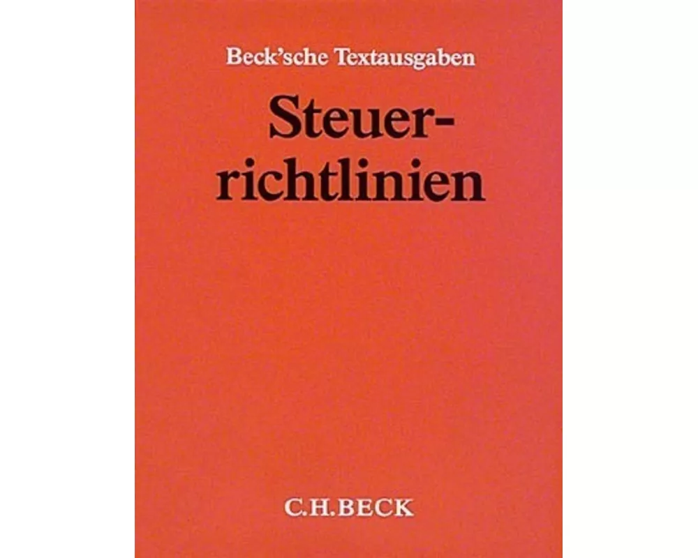 Steuerrichtlinien