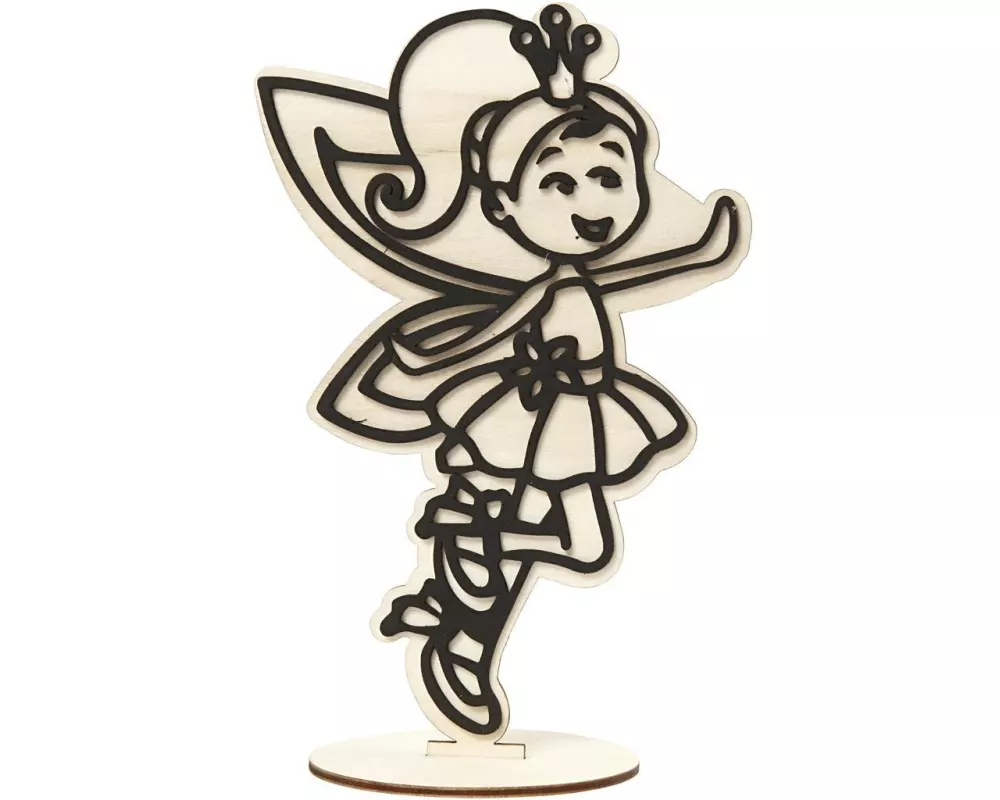 Creativ Company Holzartikel Fee 21 cm