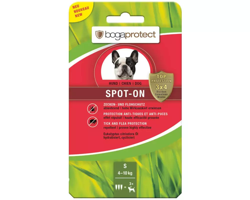 bogar Anti-Parasit-Tropfen bogaprotect Spot-on Hund S