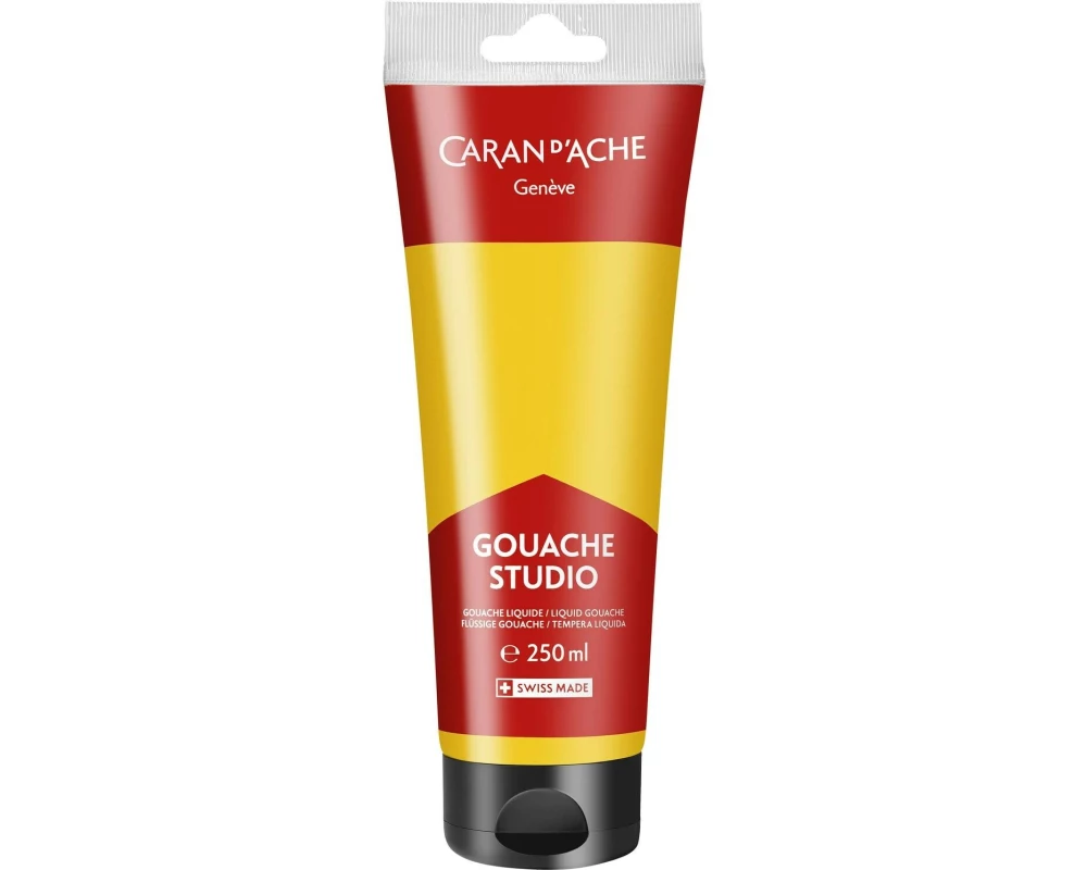 Caran d'Ache Wasserfarbe Gouache Studio 250 ml, Gelb