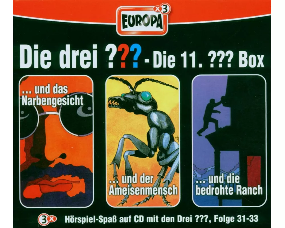 Die drei ??? Box 11. Folgen 31-33 (drei Fragezeichen) 3 CDs