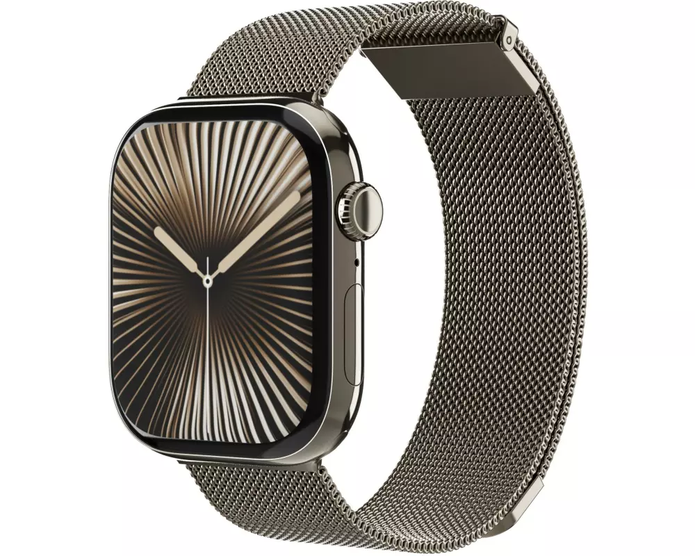 Vonmählen Armband Milanese Loop 2 Apple Watch 44/45/46/49 mm Sand