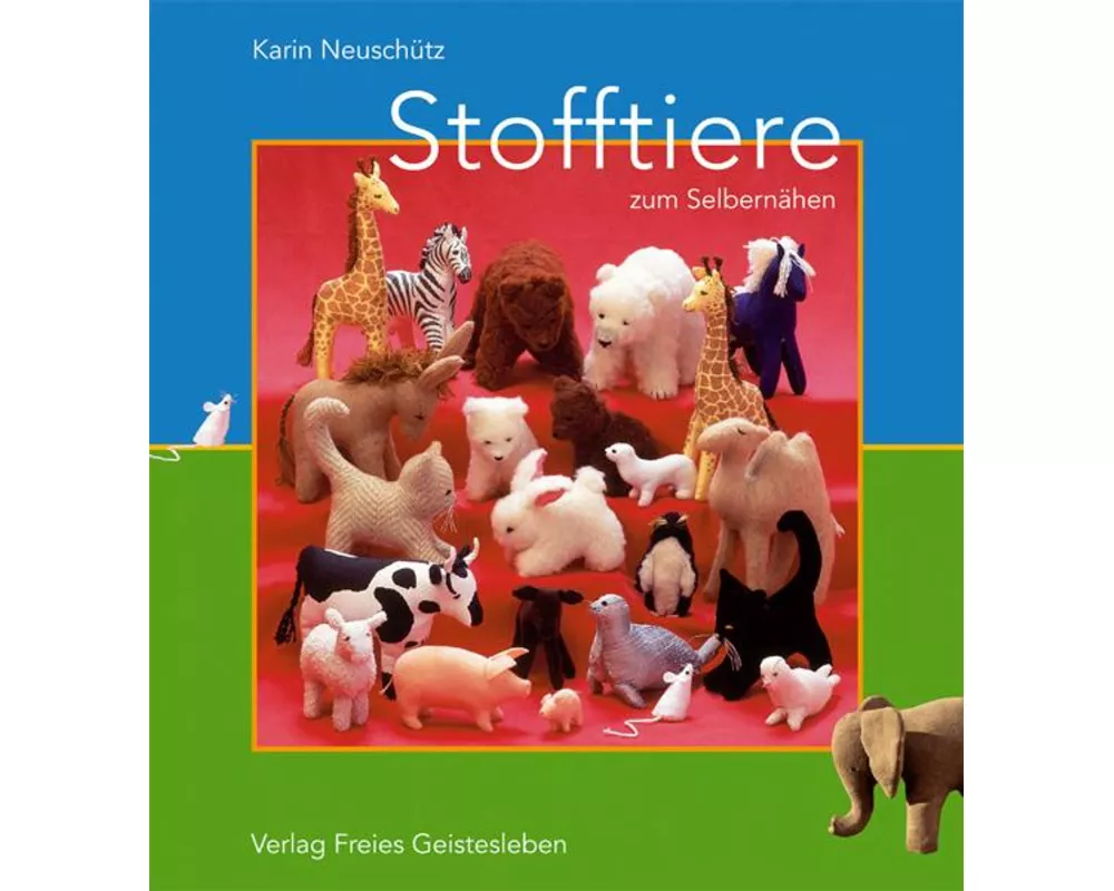 Stofftiere zum Selbernähen