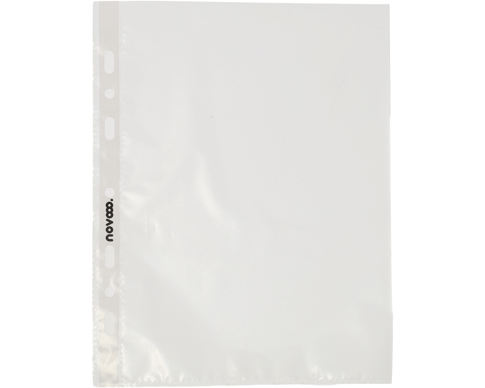 NOVOOO Zeigetasche PP 60my A5 071-5449-008 transparent, genarbt 50 Stk.