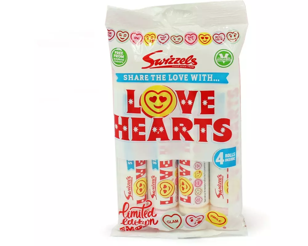 Swizzels Love Hearts 4 x 29.5 g