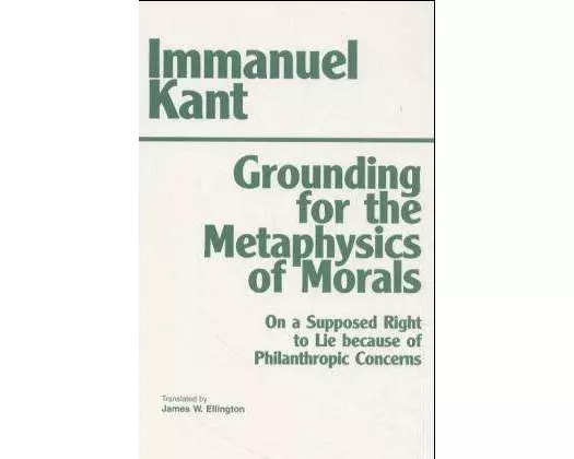 Grounding for the Metaphysics of Morals