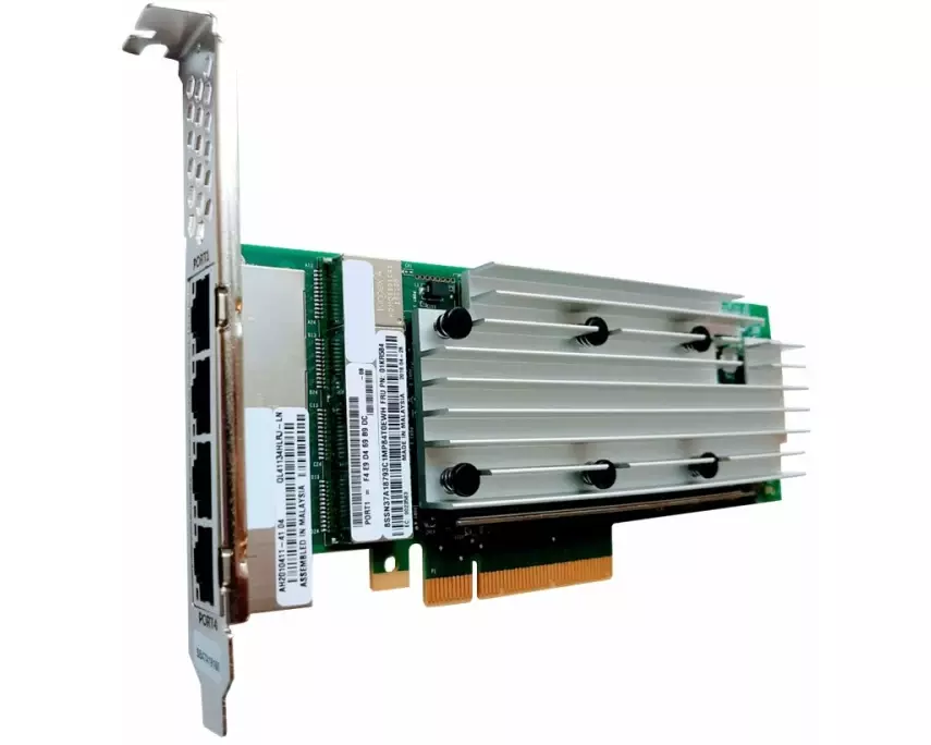 LENOVO ISG ThinkSystem QLogic QL41134 PCIe 10Gb 4-Port Base-T Ethernet Adapter