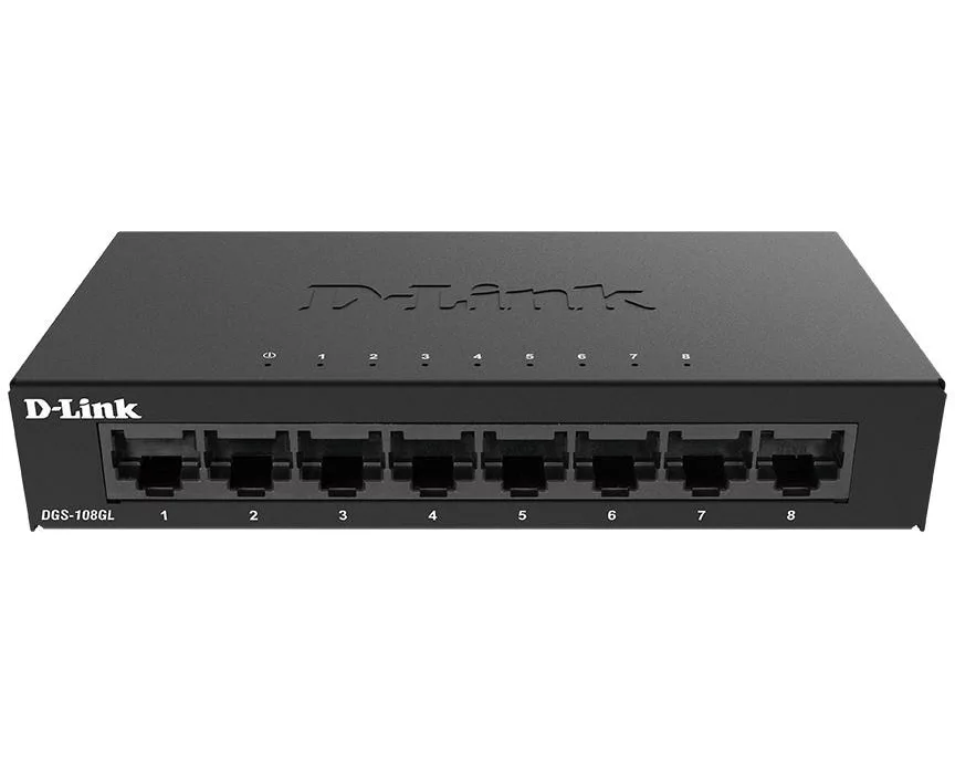D-Link Switch DGS-108GL/E 8 Port