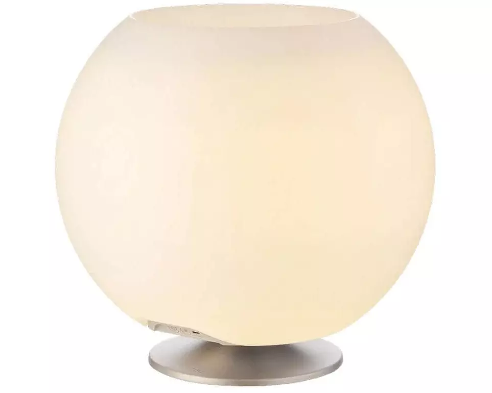 kooduu Lautsprecherleuchte SPHERE Version: Silber