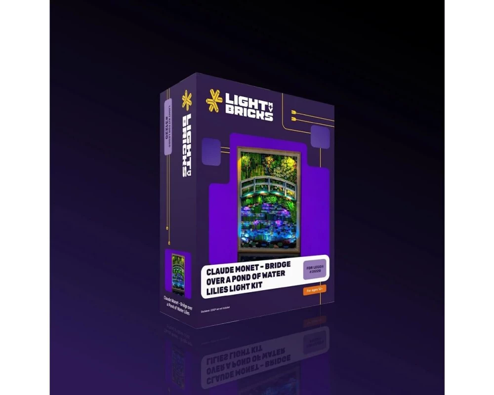 Light My Bricks LEGO 31220 Claude Monet – Seerosenteich LED-Beleuchtungsset