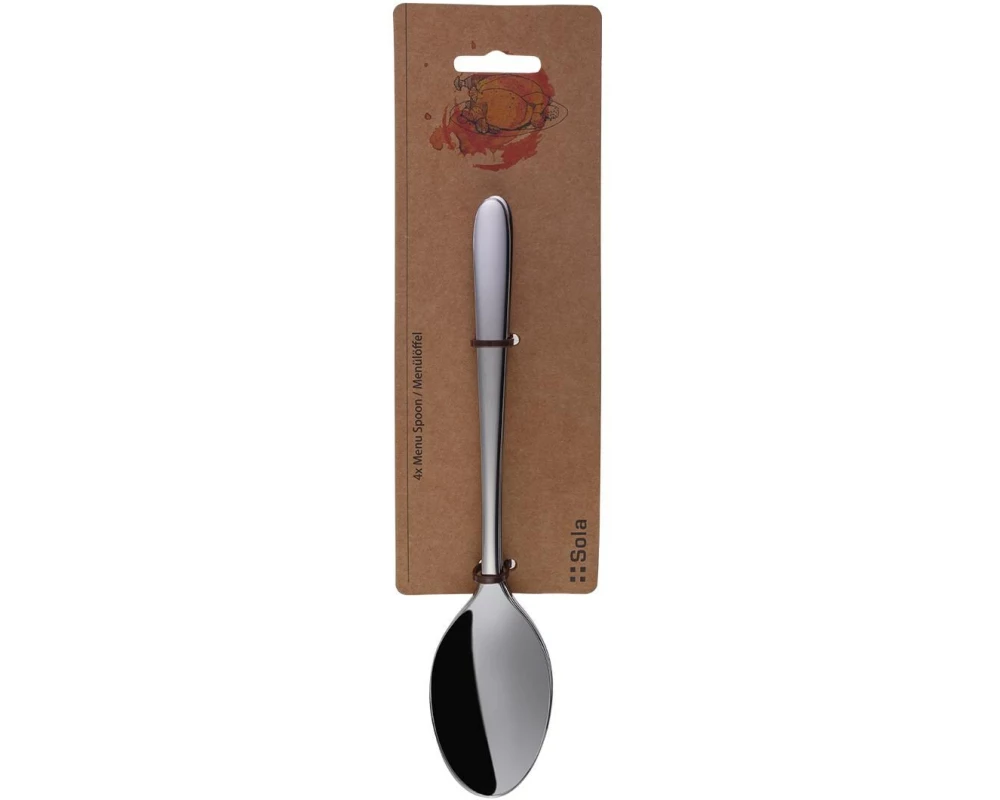 Sola Menülöffel Basic Alpha, poliert, 4 Stück