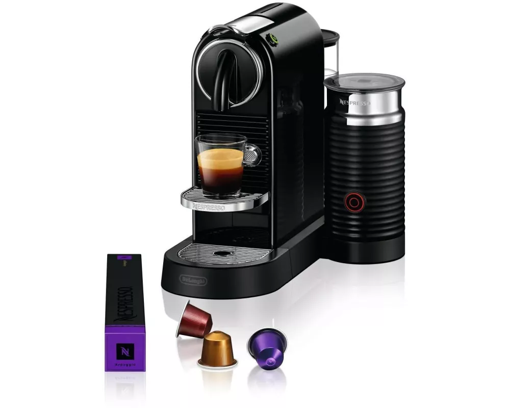 De'Longhi Kaffeemaschine Nespresso CitiZ & Milk EN267.BAE Schwarz