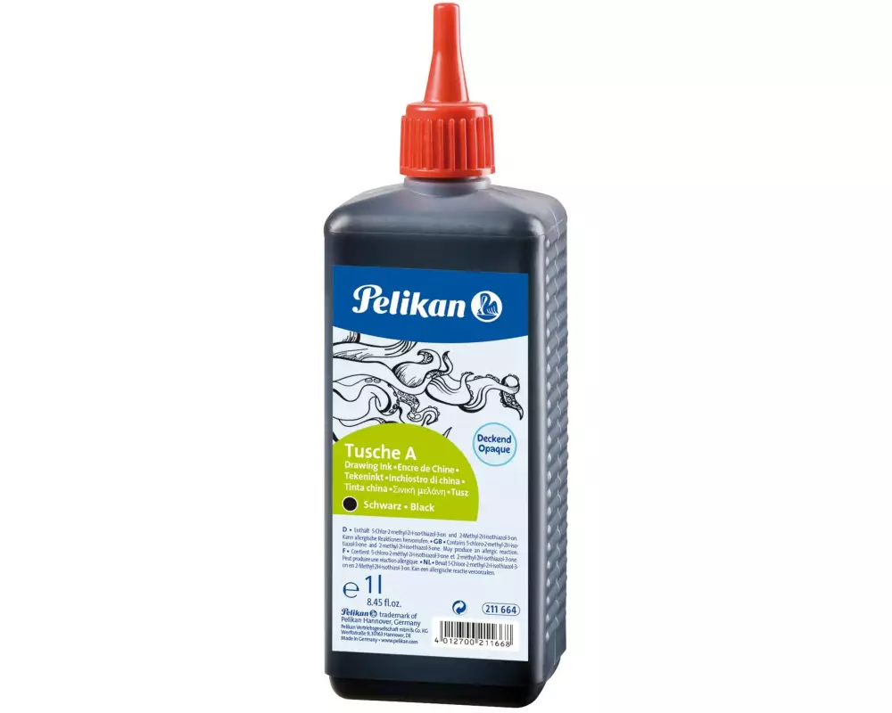 Pelikan Tusche 1000 ml, Schwarz