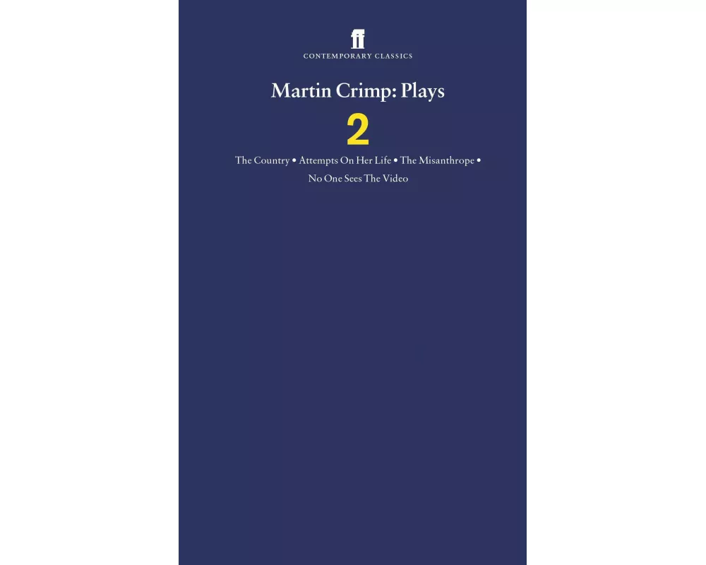 Martin Crimp Plays 2