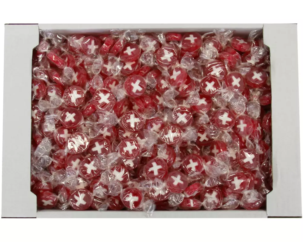 Astra Candies Schweizerkreuz Erdbeer 2.5 kg