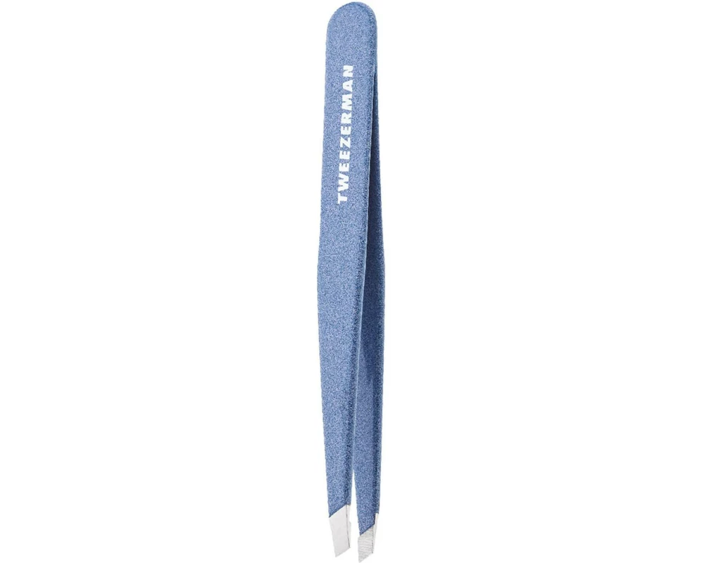 tweezerman Slant Tweezer Schräge Edelstahlpinzette Granite Sky