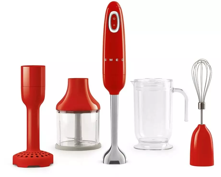SMEG Stabmixer 50's Style HBF22RDEU Rot