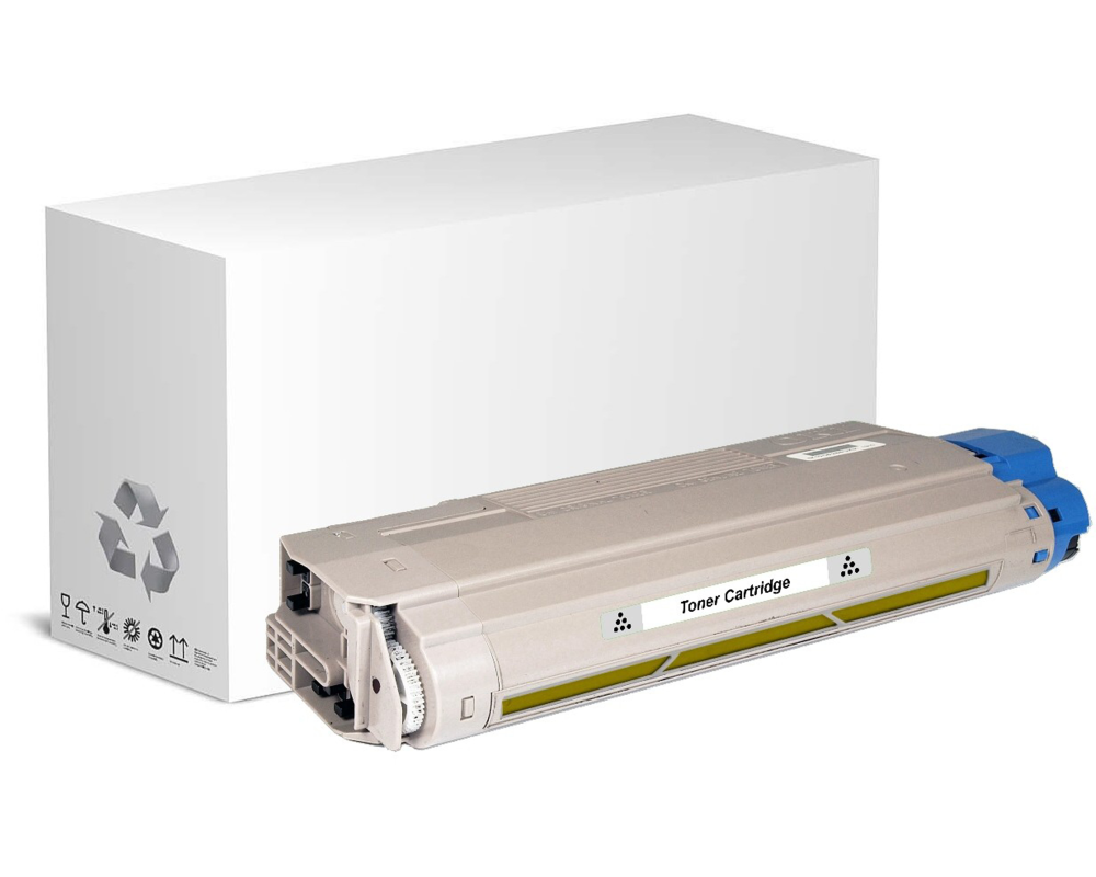 NEUTRAL Toner yellow 44844505NEU zu Oki C821/841 10'000 S.