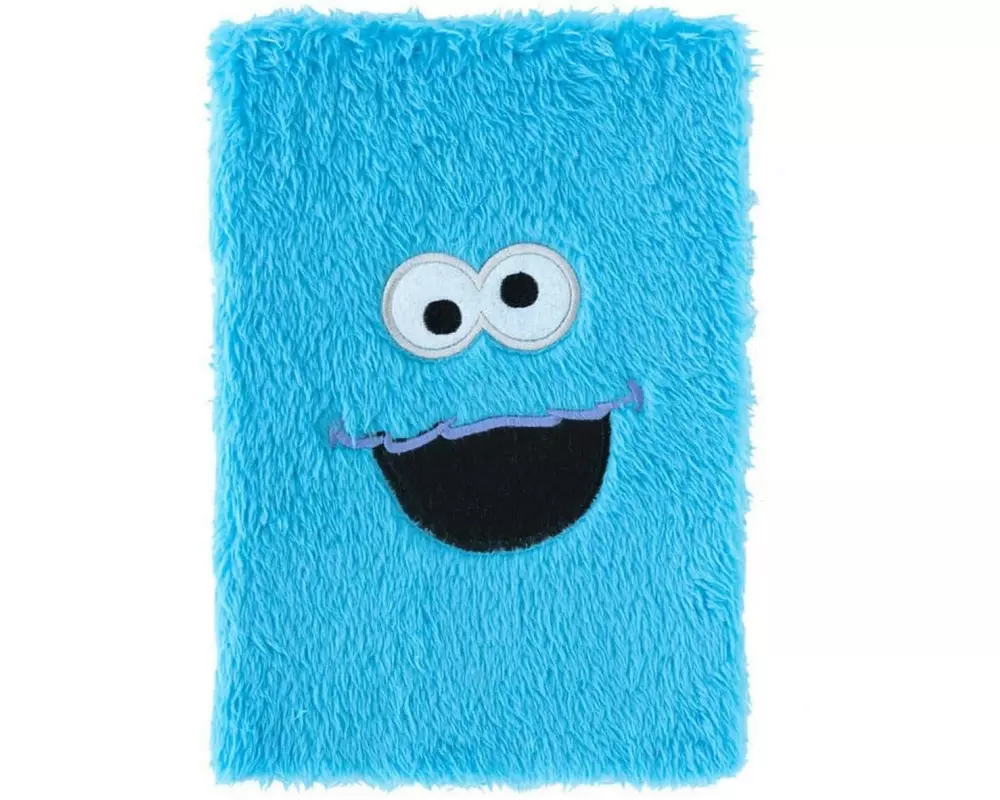 Grupo Erik Notizbuch Sesamstrasse A5, Dot, Hellblau